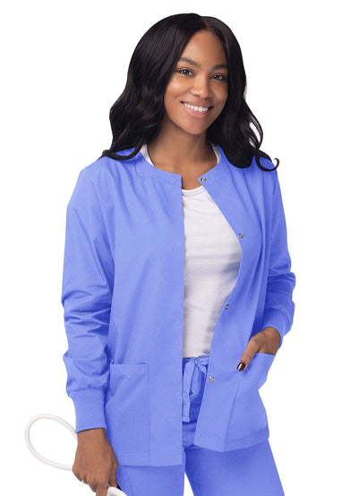 Women's Warm-Up Jacket-Jacket-Med Spot Scrub Shop, LLC